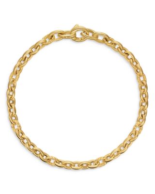 DY Mercer Petite Chain Bracelet in 18K Yellow Gold, 4.5mm