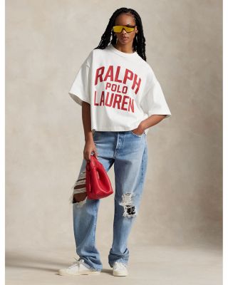 Lauren Ralph Lauren Logo Cotton Jersey Tee 