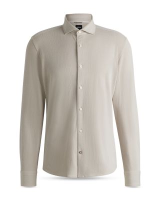 Hal Spread Collar Casual Button Down Shirt