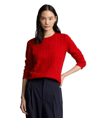 Cable Knit Cashmere Sweater