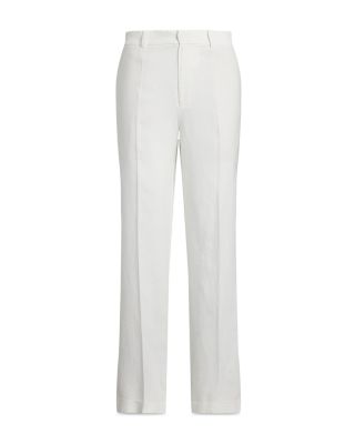 Straight Linen Pants