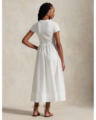 Cotton Short Sleeve Dress