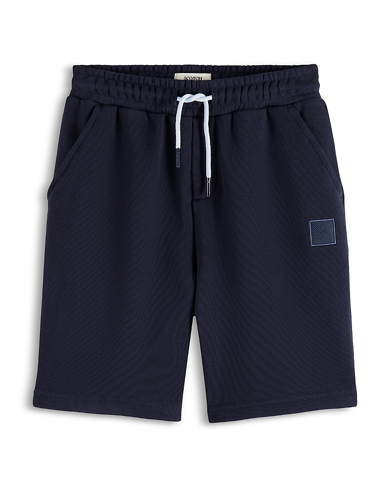 Scotch & Soda Boys' Logo Badge Sweat Shorts - Little Kid, Big Kid