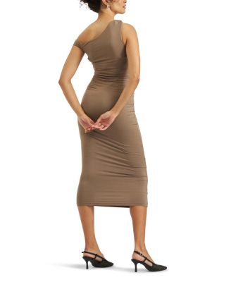 Luxe Knit Off Shoulder Dress