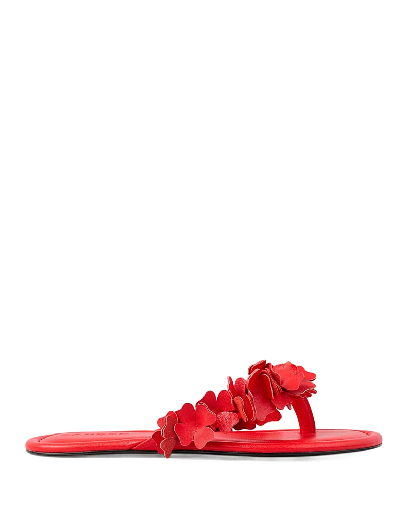 Sandro Women's Flower Embellished Slide Sandals