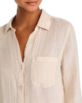 Linen Button Pocket Shirt