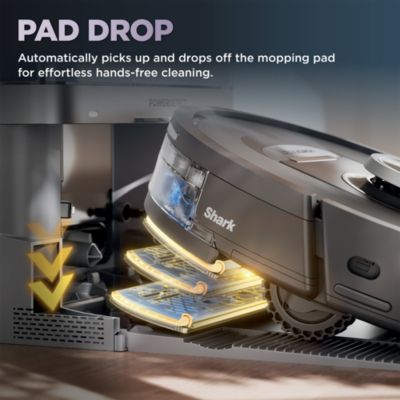 PowerDetect 2 in 1 Robot Vacuum and Mop with NeverTouch Base