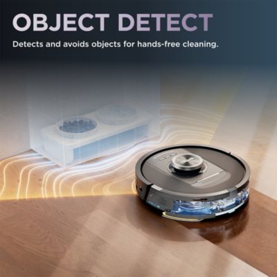 PowerDetect 2 in 1 Robot Vacuum and Mop with NeverTouch Base