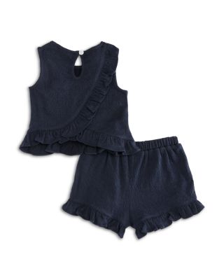 Girls' Knit Gauze Top & Shorts Set, Baby - Exclusive