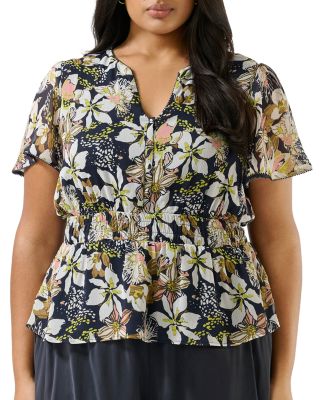 Estelle Plus - Plus Wilsons Prom Floral Blouse