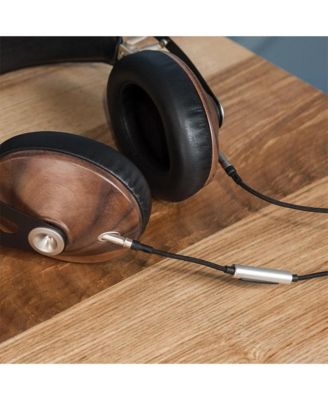 Mono 3.5mm 99 Series Silver Standard Headphone Cable with Microphone - 3.9 ft.