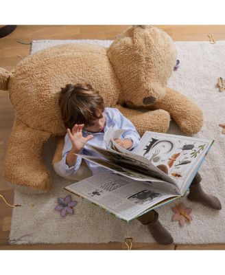 Sleepy Bear Pouf - 1' x 3' 8" x 2' 4"