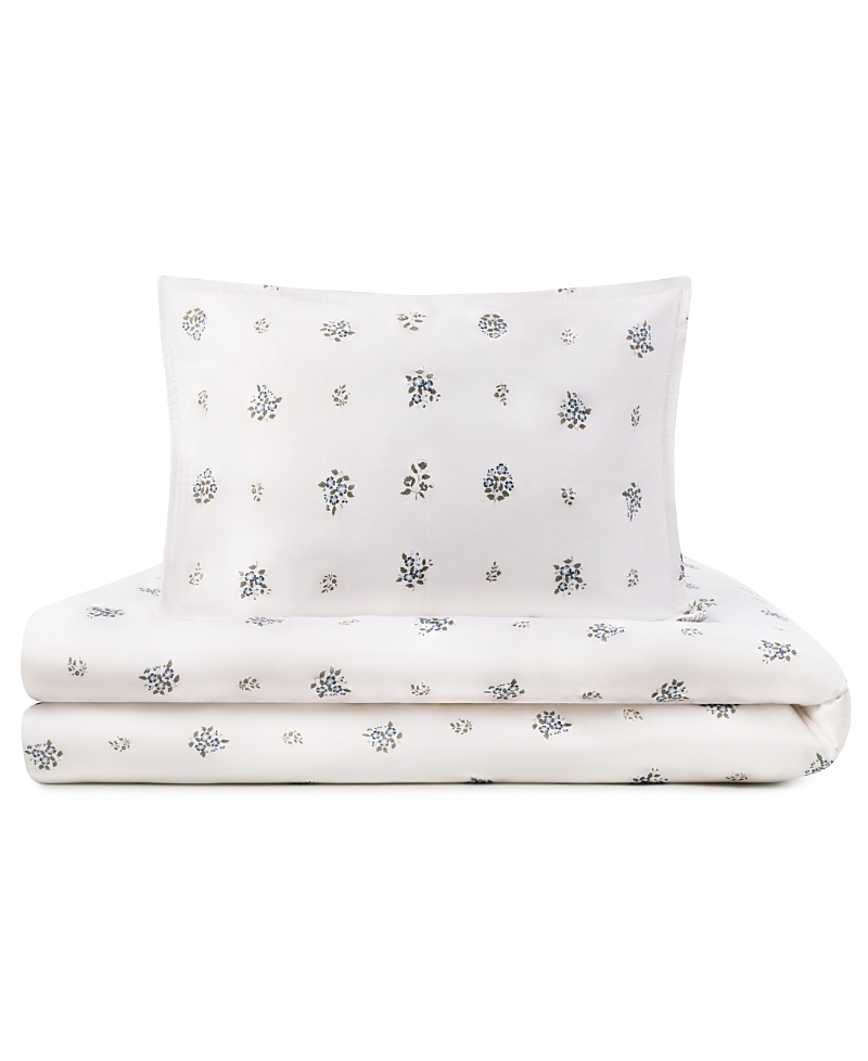 Domani Home Feuille Bluer 300 Thread Count King Sheet Set In Multi Colored
