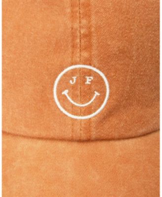 Smiley Embroidered Dad Hat