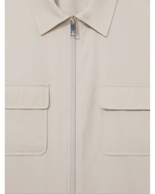 Technical Zip Front Overshirt