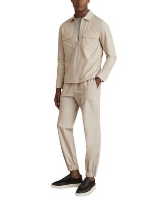 Relaxed Drawstring Technical Cuffed Trousers