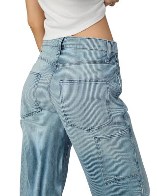 The Baggy High Rise Carpenter Jeans in Railroad