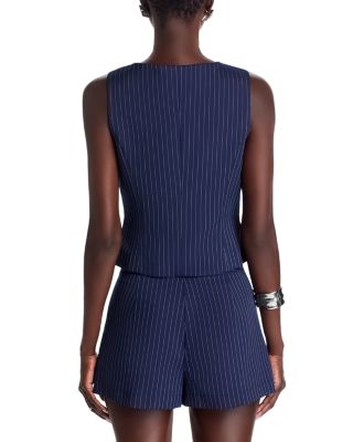 Pinstriped Vest - Exclusive