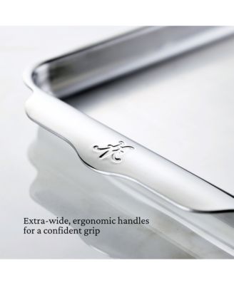 OvenBond&amp;reg; 9&amp;quot; x 12&amp;quot; Tri-ply Clad Stainless Steel Quarter Sheet Pan