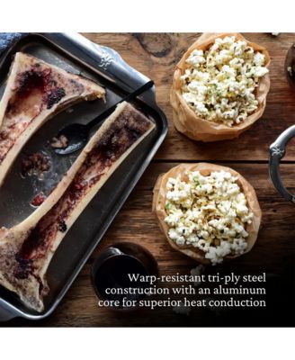 OvenBond&amp;reg; 9&amp;quot; x 12&amp;quot; Tri-ply Clad Stainless Steel Quarter Sheet Pan with Rack