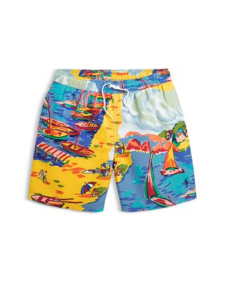 Ralph Lauren - Boys' Traveler Swim Trunk - Big Kid