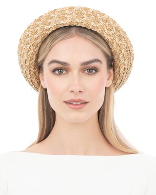 Woven Pith Bucket Hat