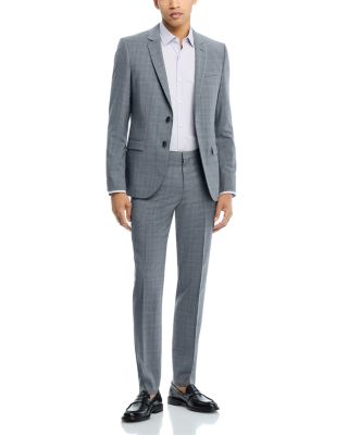 HUGO - Arti & Hesten Plaid Extra Slim Fit Suit