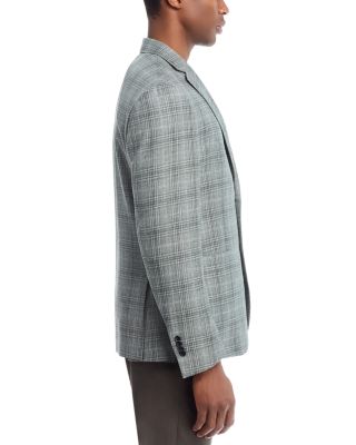 Plaid Regular Fit Unstructured Sport Coat - Exclusive