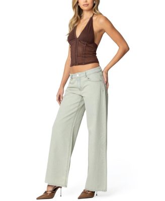 Lucie Lacey Mesh Halter Top