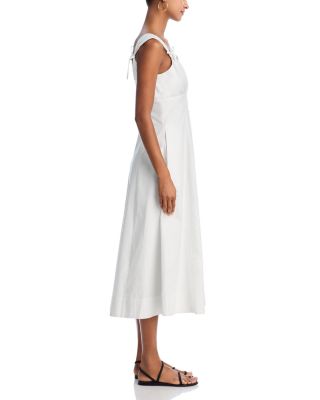 Cotton Poplin Midi Dress - Exclusive