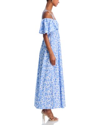 Off-the-Shoulder Cotton Maxi Dress - Exclusive
