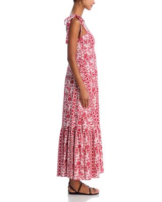 Tile Print Maxi Dress - Exclusive