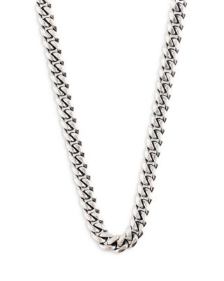 Sterling Silver Curb Chain Necklace, 18&amp;quot;
