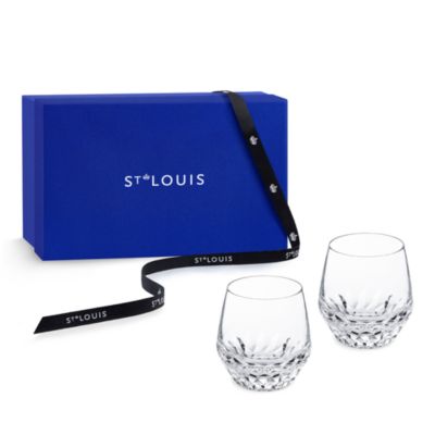 Saint Louis - Folia Medium Tumbler, Set of 2