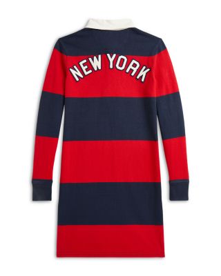 Girls' Polo Ralph Lauren Yankees Rugby Dress - Big Kid