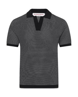 Roddy Two Tone Waffle Knit Mesh Classic Fit Polo Shirt