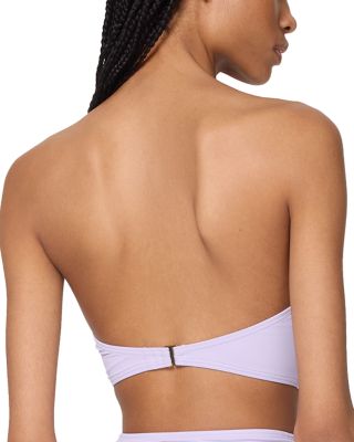 Rosette Bandeau Bra Bikini Top