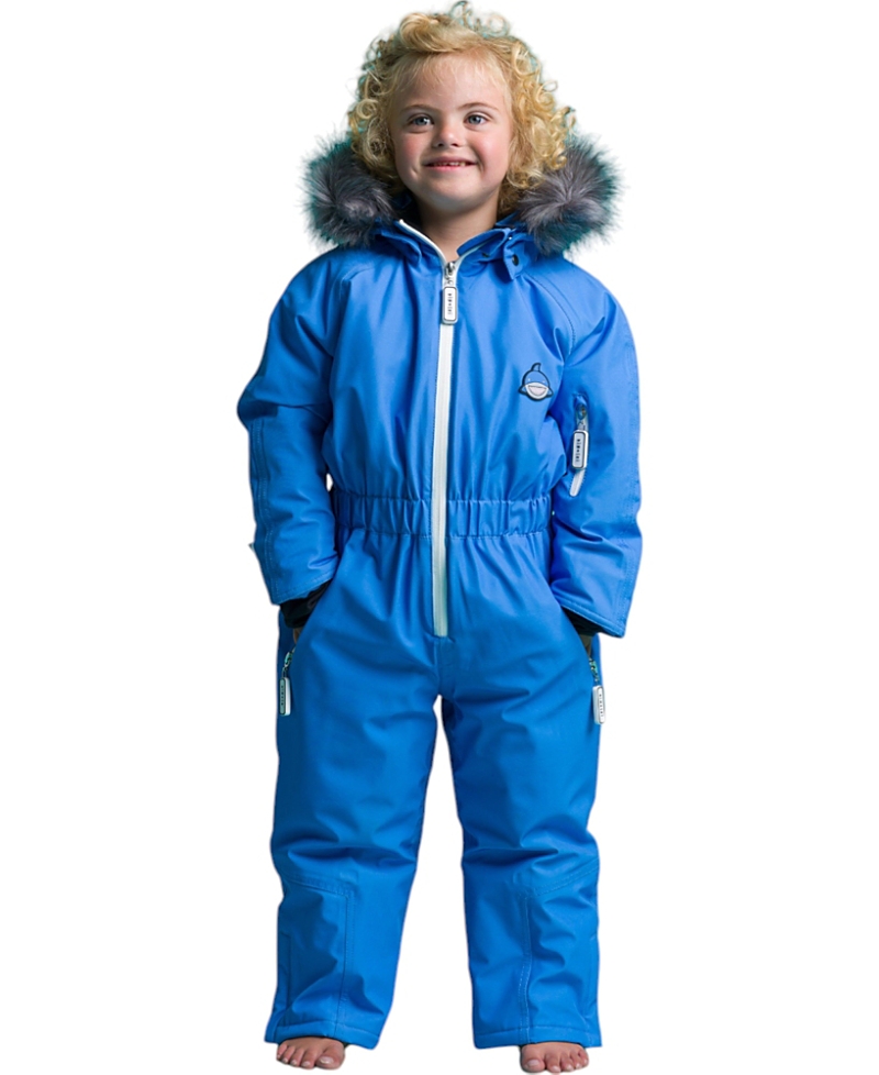 Roarsome Boys Reef The Shark Snowsuit In Blue
