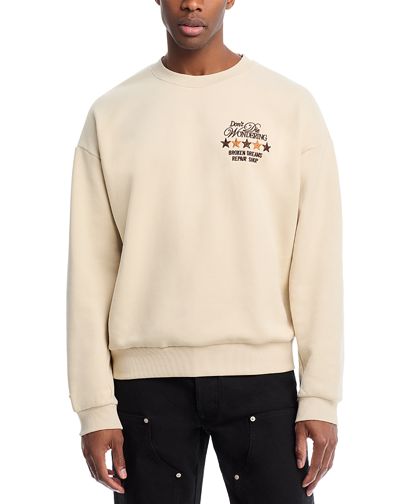 Paper Planes Broken Dreams Embroidered Sweatshirt
