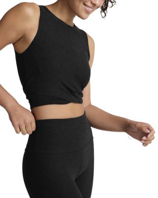 Featherweight Center Stage Cropped Tank