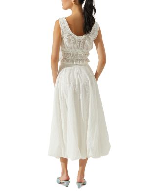 Kissel Cropped Top and Midi Skirt