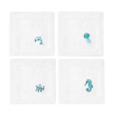 Amalfi Cocktail Napkins, Set of 4