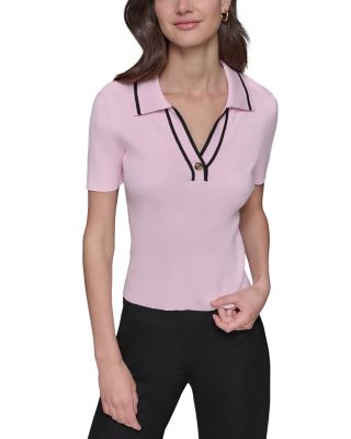 KARL LAGERFELD PARIS - Johnny Collar Sweater