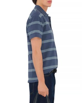 Striped Cotton Piqu&eacute; Polo Shirt