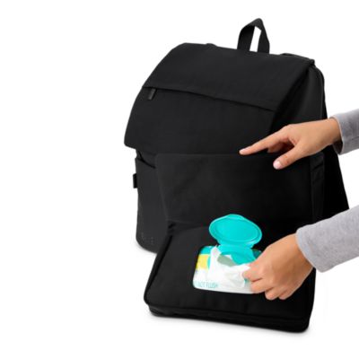 The Ultimate Diaper Bag Backpack in Black