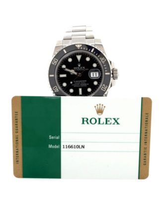 Oyster Perpetual Submariner Date Automatic Watch in Stainless Steel and Cerachrom 40mm