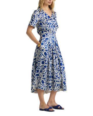 Botanical Print Dress