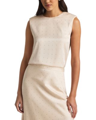 Embellished Sleeveless Top