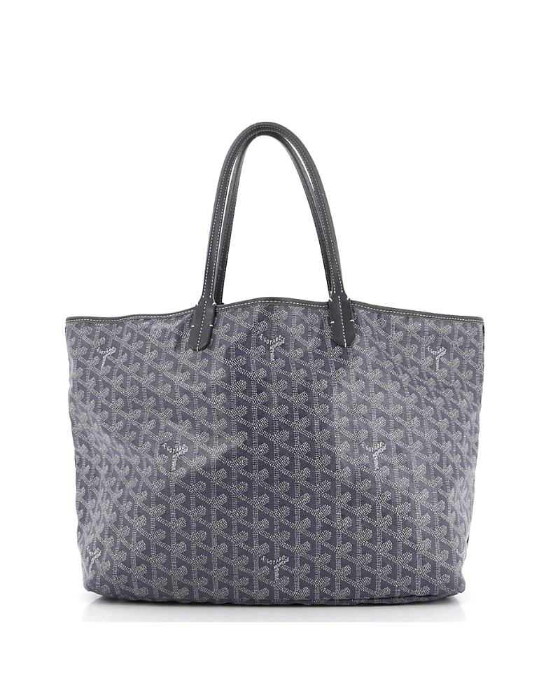 Pre-owned Pre-owned Goyard Goyard Pm Saint Louis Tote Coated Canvas In Gray