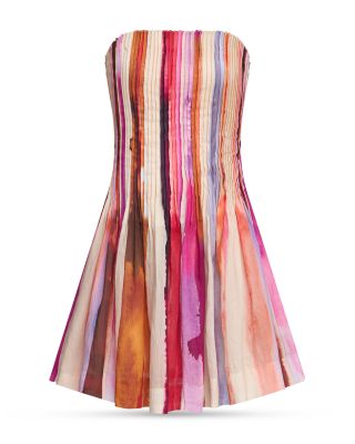 Gina Pintuck Mini Dress